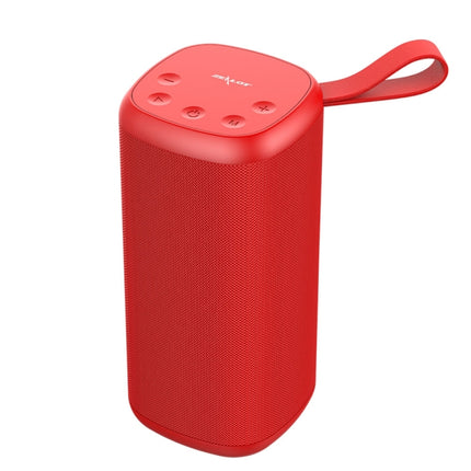 ZEALOT S35 Portable Heavy Bass Stereo Wireless Bluetooth Speaker with Built-in Mic, Support Hands-Free Call & TF Card & AUX (Red)-garmade.com