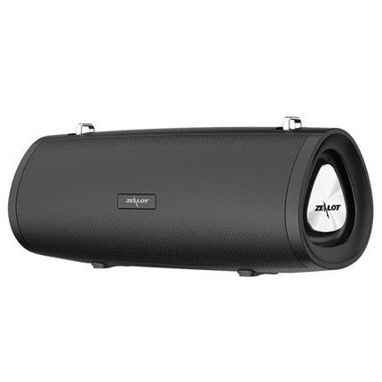 ZEALOT S38 Portable Subwoofer Wireless Bluetooth Speaker with Built-in Mic, Support Hands-Free Call & TF Card & AUX (Black)-garmade.com