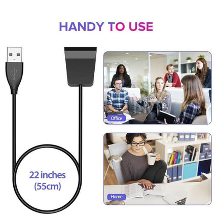 For FITBIT Alta Hr Universal USB Cable with Reset Button, Length: 55cm-garmade.com