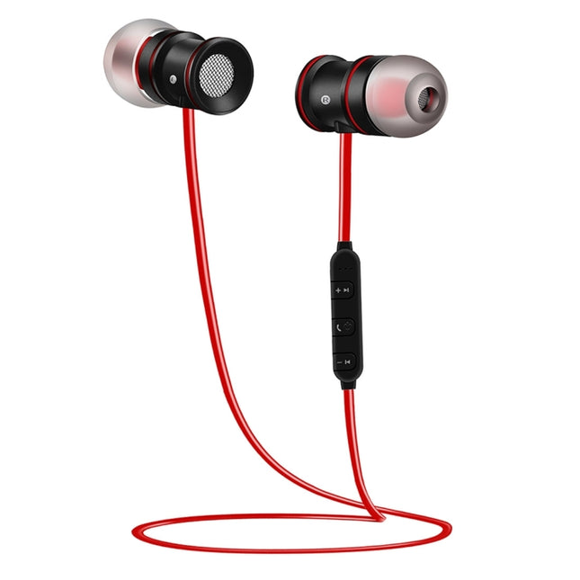 BTH-828 Magnetic In-Ear Sport Wireless Bluetooth V4.1 Stereo Waterproof Earbuds Earphone with Mic, for iPhone, Samsung, HTC, LG, Sony and other Smartphones-garmade.com