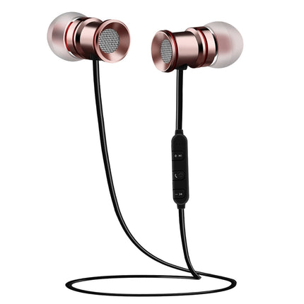 BTH-828 Magnetic In-Ear Sport Wireless Bluetooth V4.1 Stereo Waterproof Earbuds Earphone with Mic, for iPhone, Samsung, HTC, LG, Sony and other Smartphones-garmade.com