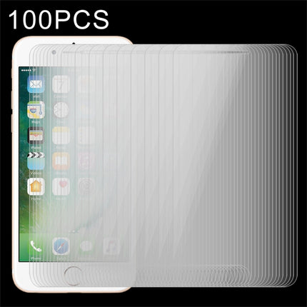 100 PCS for iPhone 8 Plus & iPhone 7 Plus 0.26mm 9H Surface Hardness 2.5D Explosion-proof Tempered Glass Non-full Screen Film-garmade.com
