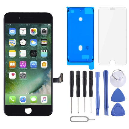 LCD Screen and Digitizer Full Assembly for iPhone 7 Plus(Black)-garmade.com