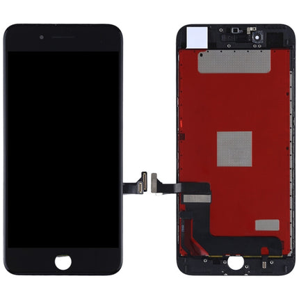 LCD Screen and Digitizer Full Assembly for iPhone 7 Plus(Black)-garmade.com