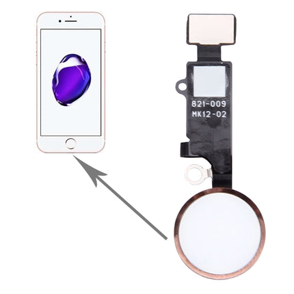 Home Button for iPhone 7 Plus , Not Supporting Fingerprint Identification and Return Function(Rose Gold)-garmade.com