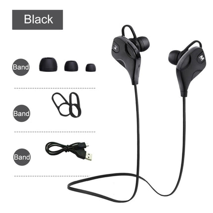 M8 Wireless Bluetooth Stereo Earphone with Wire Control + Mic, Wind Tunnel WT200 Program, Support Handfree Call, For iPhone, Galaxy, Sony, HTC, Google, Huawei, Xiaomi, Lenovo and other Smartphones(Black)-garmade.com