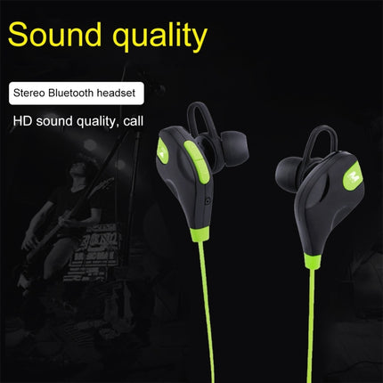 M8 Wireless Bluetooth Stereo Earphone with Wire Control + Mic, Wind Tunnel WT200 Program, Support Handfree Call, For iPhone, Galaxy, Sony, HTC, Google, Huawei, Xiaomi, Lenovo and other Smartphones(Green)-garmade.com