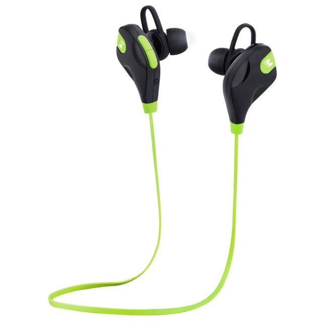 M8 Wireless Bluetooth Stereo Earphone with Wire Control + Mic, Wind Tunnel WT200 Program, Support Handfree Call, For iPhone, Galaxy, Sony, HTC, Google, Huawei, Xiaomi, Lenovo and other Smartphones(Green)-garmade.com