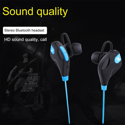 M8 Wireless Bluetooth Stereo Earphone with Wire Control + Mic, Wind Tunnel WT200 Program, Support Handfree Call, For iPhone, Galaxy, Sony, HTC, Google, Huawei, Xiaomi, Lenovo and other Smartphones(Blue)-garmade.com