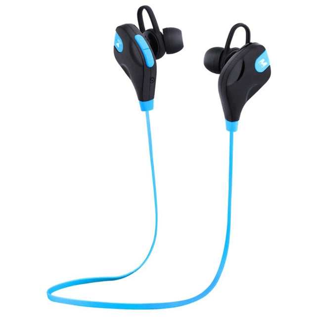 M8 Wireless Bluetooth Stereo Earphone with Wire Control + Mic, Wind Tunnel WT200 Program, Support Handfree Call, For iPhone, Galaxy, Sony, HTC, Google, Huawei, Xiaomi, Lenovo and other Smartphones(Blue)-garmade.com