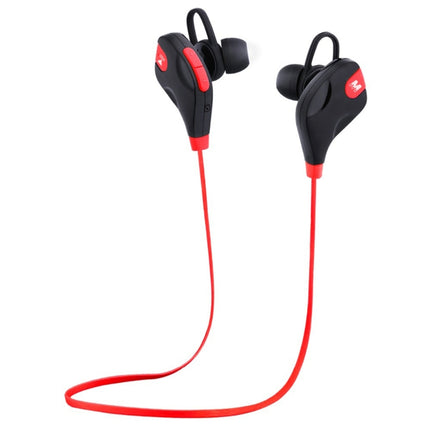 M8 Wireless Bluetooth Stereo Earphone with Wire Control + Mic, Wind Tunnel WT200 Program, Support Handfree Call, For iPhone, Galaxy, Sony, HTC, Google, Huawei, Xiaomi, Lenovo and other Smartphones(Red)-garmade.com