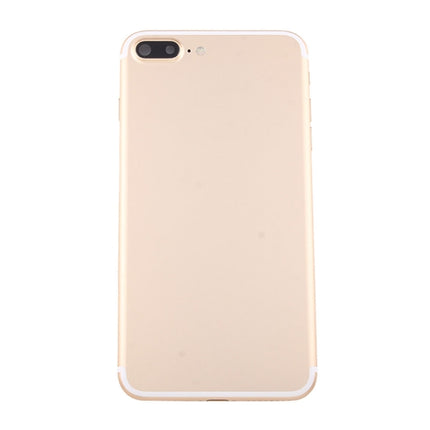 for iPhone 7 Plus Battery Back Cover Assembly with Card Tray(Gold)-garmade.com
