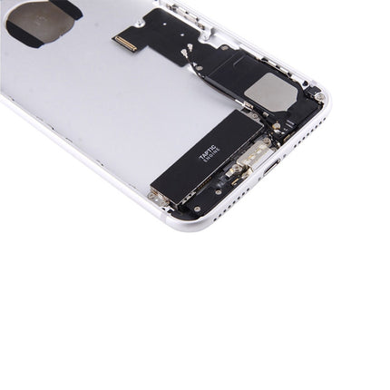 for iPhone 7 Plus Battery Back Cover Assembly with Card Tray(Silver)-garmade.com