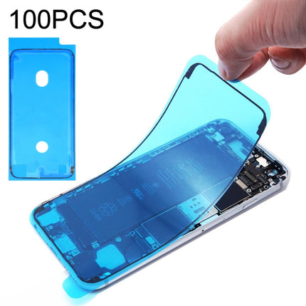 100 PCS LCD Frame Bezel Waterproof Adhesive Stickers for iPhone 8-garmade.com