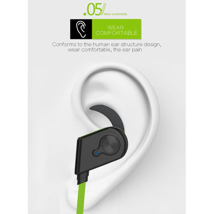 S20 Magnetic Switch Sweatproof Motion Wireless Bluetooth In-Ear Headset with Indicator Light & Mic, Distance: 10m, For iPad, Laptop, iPhone, Samsung, HTC, Huawei, Xiaomi, and Other Smart Phones(Black)-garmade.com