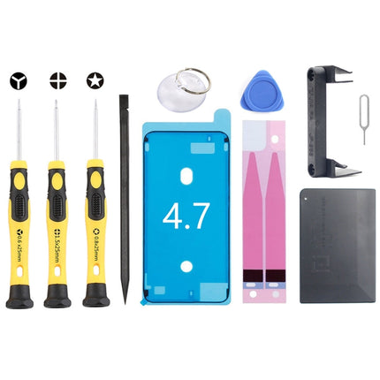 JIAFA JF-8158 11 in 1 Battery Repair Tool Set for iPhone 8-garmade.com