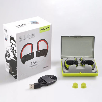 ZEALOT H10 TWS Ture Wireless Stereo Double Earphones Dust-proof Sweat-proof Bluetooth Earphone with Charging Box-garmade.com