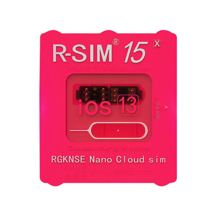 R-SIM 15 Dual CPU Aegis Cloud Upgraded Version iOS 13 System Universal Unlocking Card for iPhone 11 Pro Max, iPhone 11 Pro, iPhone 11, iPhone X, iPhone XS, iPhone 8 & 8 Plus-garmade.com