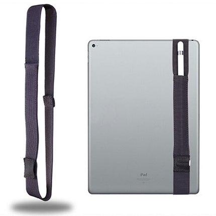 For Apple Pencil / iPad 12.9 inch General High Elastic Band Apple Pencil Band Protective Bag(Grey)-garmade.com