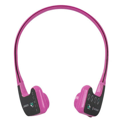 Bone Conduction Headphone Swimming Teaching Bluetooth Headphone(Purple)-garmade.com