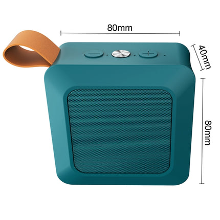 SARDiNE A12 Outdoor Wireless Bluetooth Speaker with Microphone, Support Hands-free Answering Phone & FM radio & TF card(Green)-garmade.com