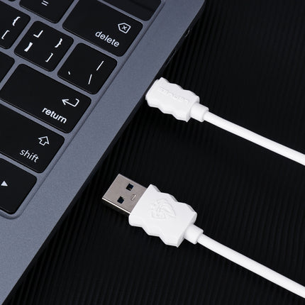 Lenyes LC807 1m 2.1A Output USB to 8 Pin PVC Data Sync Fast Charging Cable-garmade.com