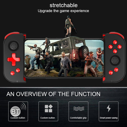 X6pro Universal Stretchable Bluetooth Game Controller Gamepad(Black)-garmade.com