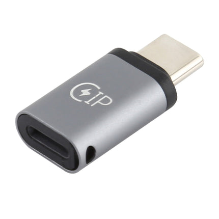 USB-C / Type-C Male to 8 Pin Female Charging Adapter, Support Data Transmission-garmade.com