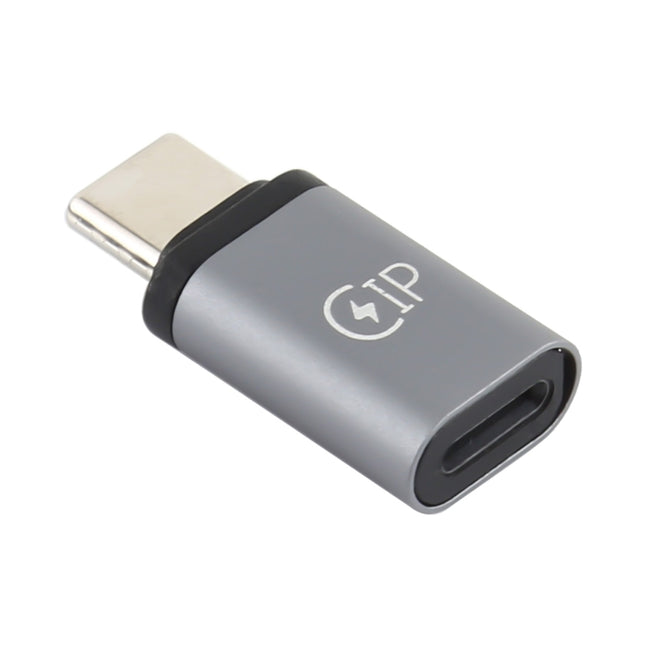 USB-C / Type-C Male to 8 Pin Female Charging Adapter, Support Data Transmission-garmade.com