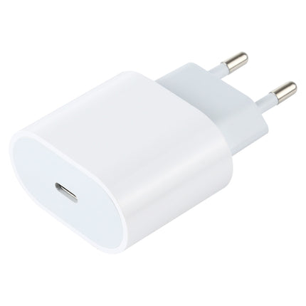 L-012 2 in 1 20W PD USB-C / Type-C Interface Travel Charger + USB-C / Type-C to 8 Pin Data Cable Set, EU Plug-garmade.com