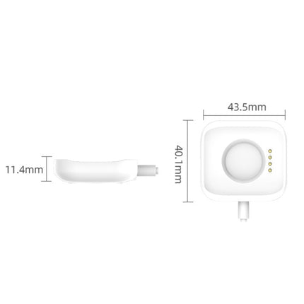 For OPPO Watch 41mm Smart Watch Magnetic Charger Charging Base (White)-garmade.com