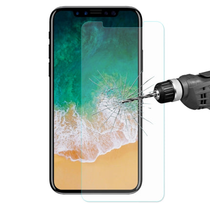 ENKAY Hat-Prince for iPhone X 0.26mm 9H Hardness 2.5D Tempered Glass Screen Film-garmade.com