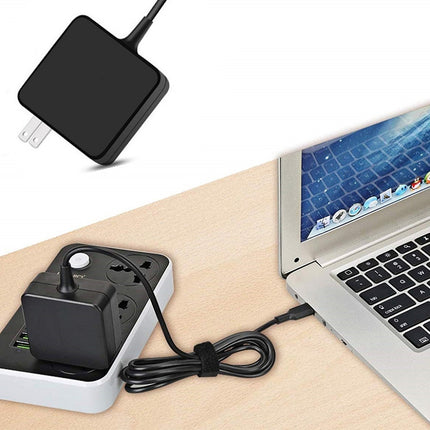 45W USB-C / Type-C Power Adapter Portable Charger for Laptops with Type-C Charging Cable, US Plug-garmade.com