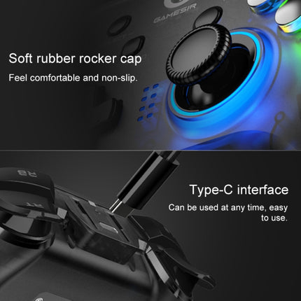 GameSir T4 Pro 2.4G Wireless Gamepad Game Controller with USB Receiver for PC / Switch / iOS / Android-garmade.com
