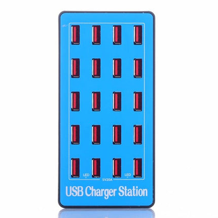 100W 20 In 1 Multi-function Smart USB Charging Station-garmade.com