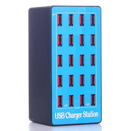 100W 20 In 1 Multi-function Smart USB Charging Station-garmade.com