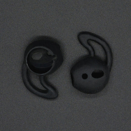 2pcs Wireless Bluetooth Earphone Silicone Ear Caps Earpads for Apple AirPods(Black)-garmade.com