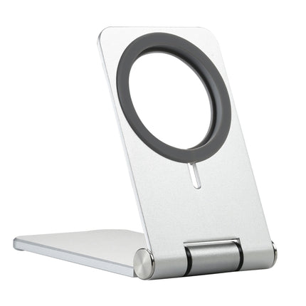 C29 Foldable Metal Bracket for MagSafe Magnetic Wireless Charger (White)-garmade.com
