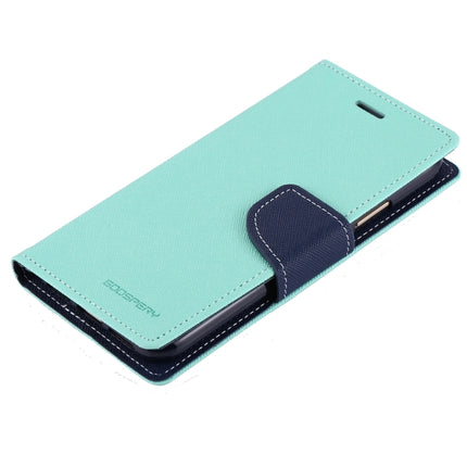 GOOSPERY FANCY DIARY for iPhone X / XS Cross Texture Horizontal Flip Leather Case with Card Slots & Wallet & Holder(Blue)-garmade.com