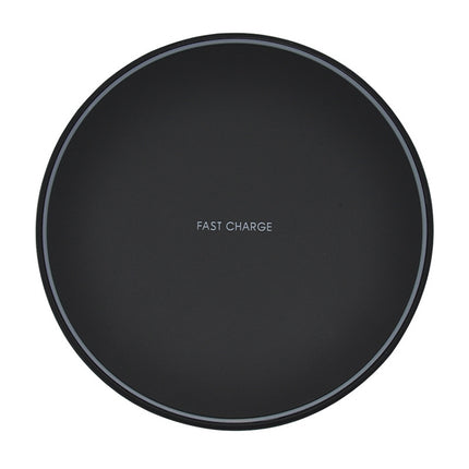 KD-1 Ultra-thin 10W Normal Charging Wireless Charger (Black)-garmade.com