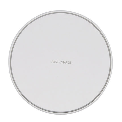 KD-1 Ultra-thin 10W Normal Charging Wireless Charger (White)-garmade.com