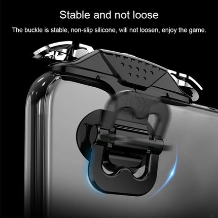 Mini Eating Chicken Mobile Phone Trigger Shooting Controller Handle Auxiliary Button (Black)-garmade.com