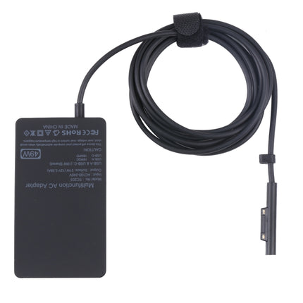 SC203 12V 2.58A 49W AC Power Charger Adapter For Microsoft Surface Pro 6/Pro 5/Pro 4（UK Plug）-garmade.com