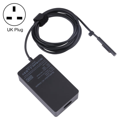 SC202 15V 2.58A 69W AC Power Charger Adapter for Microsoft Surface Pro 6/Pro 5/Pro 4 (UK Plug)-garmade.com