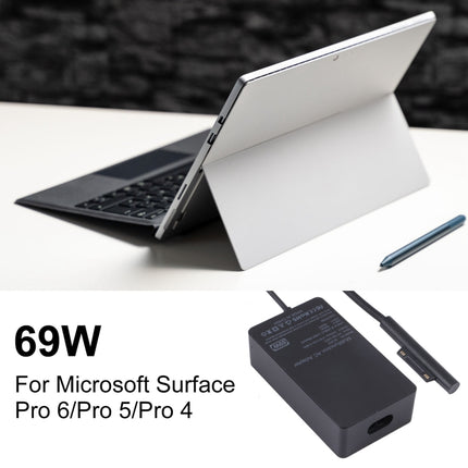 SC202 15V 2.58A 69W AC Power Charger Adapter for Microsoft Surface Pro 6/Pro 5/Pro 4 (AU Plug)-garmade.com