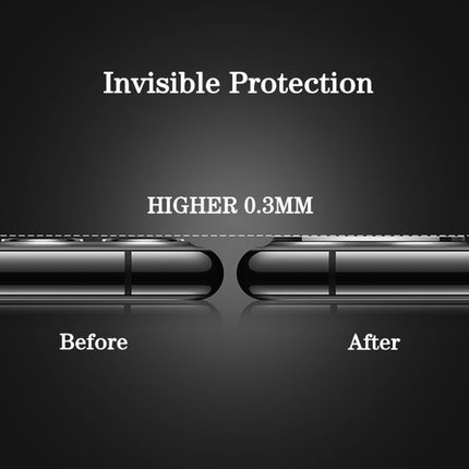 Titanium Alloy Camera Lens Protector Tempered Glass Film for iPhone 11 (Black)-garmade.com