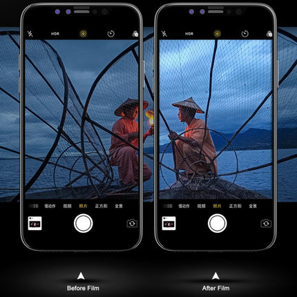 0.2mm 9H 2.5D Rear Camera Lens Tempered Glass Film for iPhone 8 & 7-garmade.com