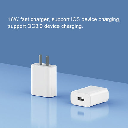 Original Xiaomi 18W Wall Charger Adapter Single Port USB Quick Charger, US Plug-garmade.com