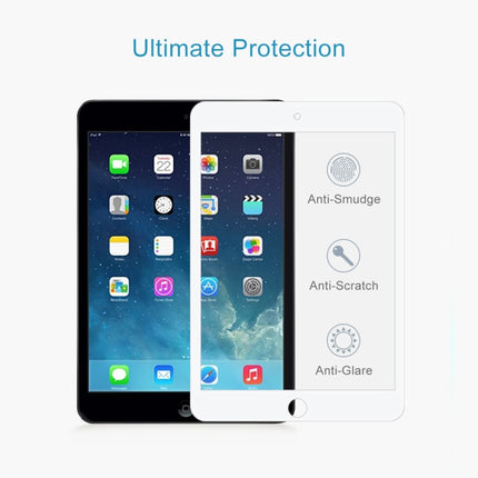 9H 11D Explosion-proof Tempered Glass Film for iPad Mini 3 & 2 7.9 inch (White)-garmade.com
