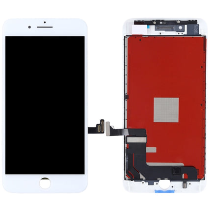 LCD Screen and Digitizer Full Assembly for iPhone 8 Plus(White)-garmade.com